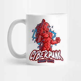 Cyberpunk Night City Mug